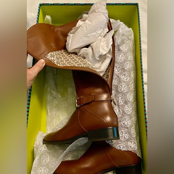 Tory Burch Tall Brown Adeline 20mm riding boots size 9 ๐ค๐๐ผ - Picture 13 of 13